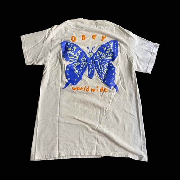 Men’s Obey shirt sleeve graphic tee size Medium - Picture 2 of 4